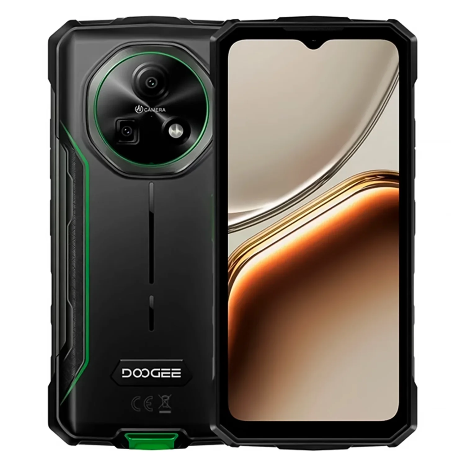Smartphone Doogee Fire 7 256GB 4GB RAM Dual SIM Tela 6.6" - Verde