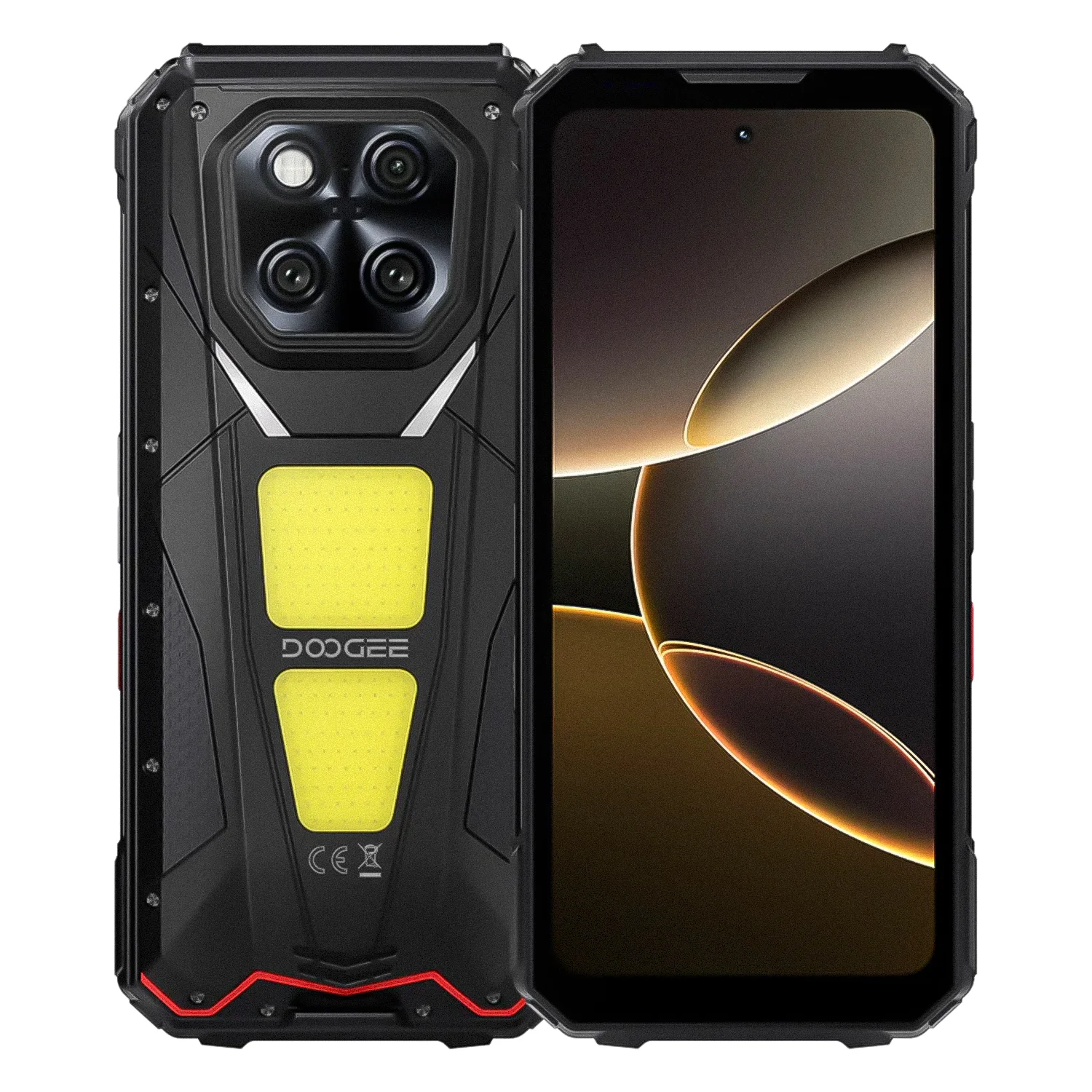 Smartphone Doogee V Max LR 512GB 16GB RAM Dual SIM Tela 6.78" + Capa - Preto