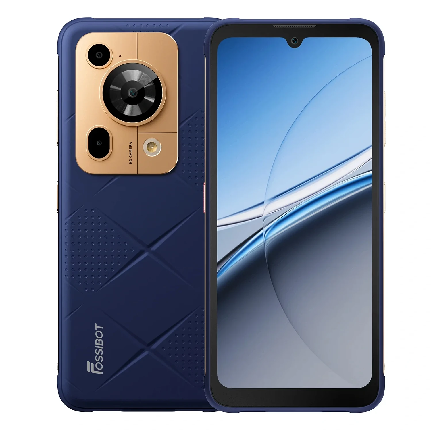 Smartphone Fossibot F112 Pro 5G 256GB 8GB RAM Dual SIM Tela 6.88" - Azul