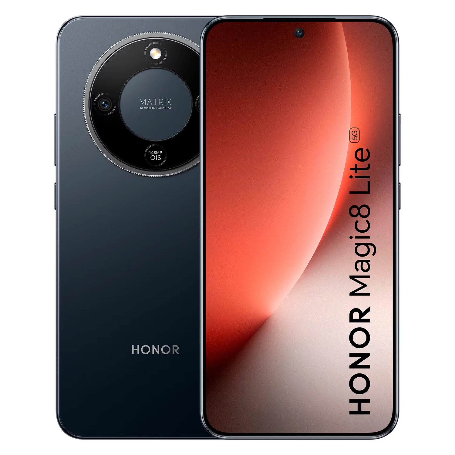 Smartphone Honor Magic8 Lite 5G 256GB 8GB RAM Dual SIM Tela 6.79" - Preto (Caixa Slim)