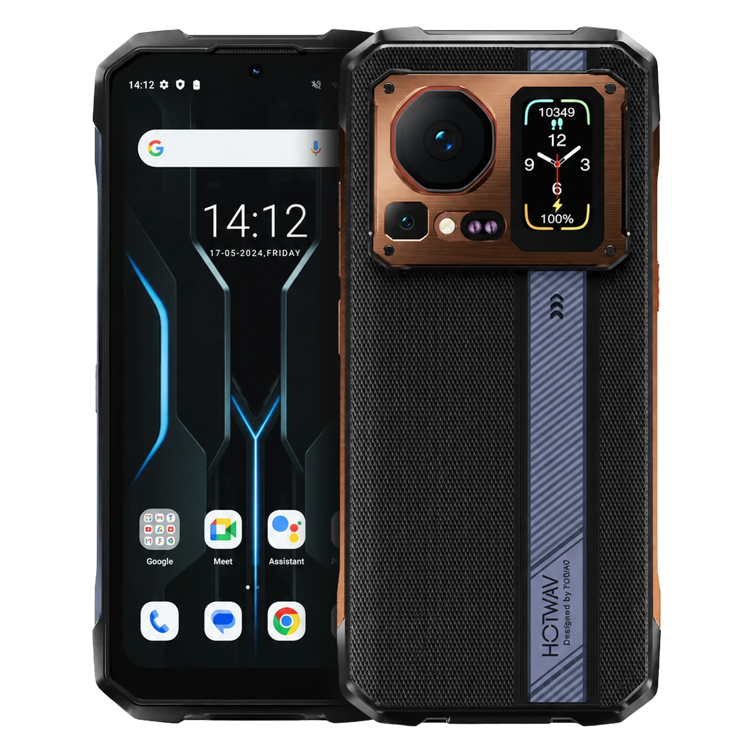 Smartphone Hotwav Cyber 16 Pro 512GB 8GB RAM Dual SIM Tela 6.6" - Dourado