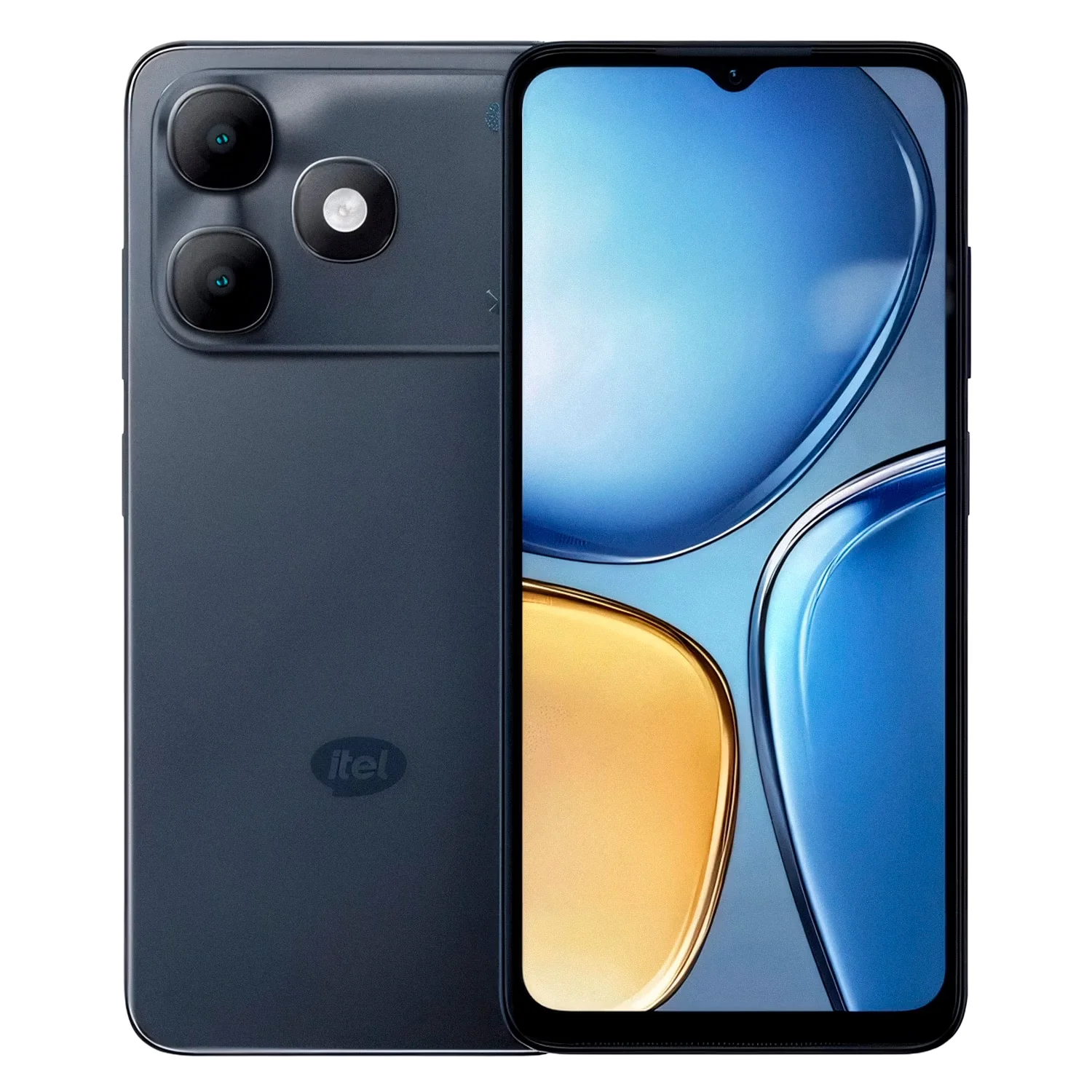 Smartphone Itel A90 A6610L 256GB 4GB RAM Dual SIM Tela 6.6" - Preto (Anatel)