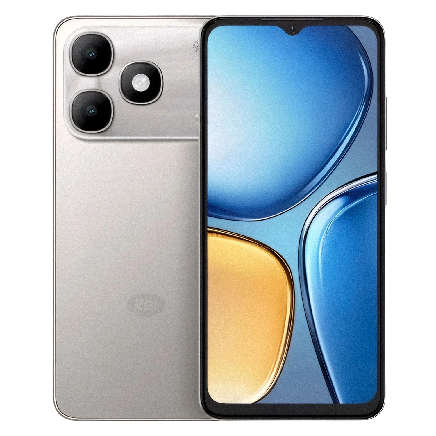 Smartphone Itel A90 A6610L 64GB 3GB RAM Dual SIM Tela 6.6" - Cinza (Anatel)