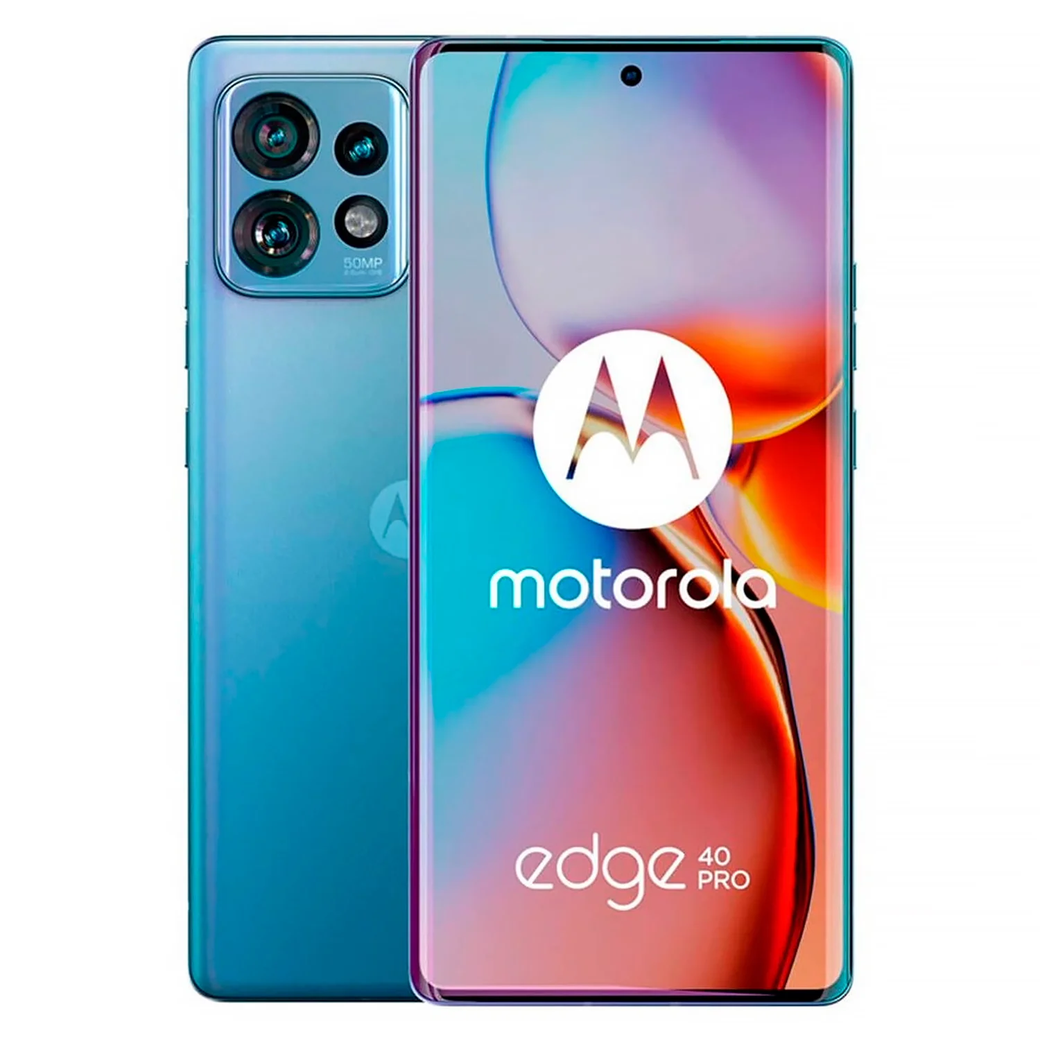 Smartphone Motorola Edge 40 Pro 5G XT2301-4 256GB 12GB RAM Dual SIM Tela 6.67" - Azul