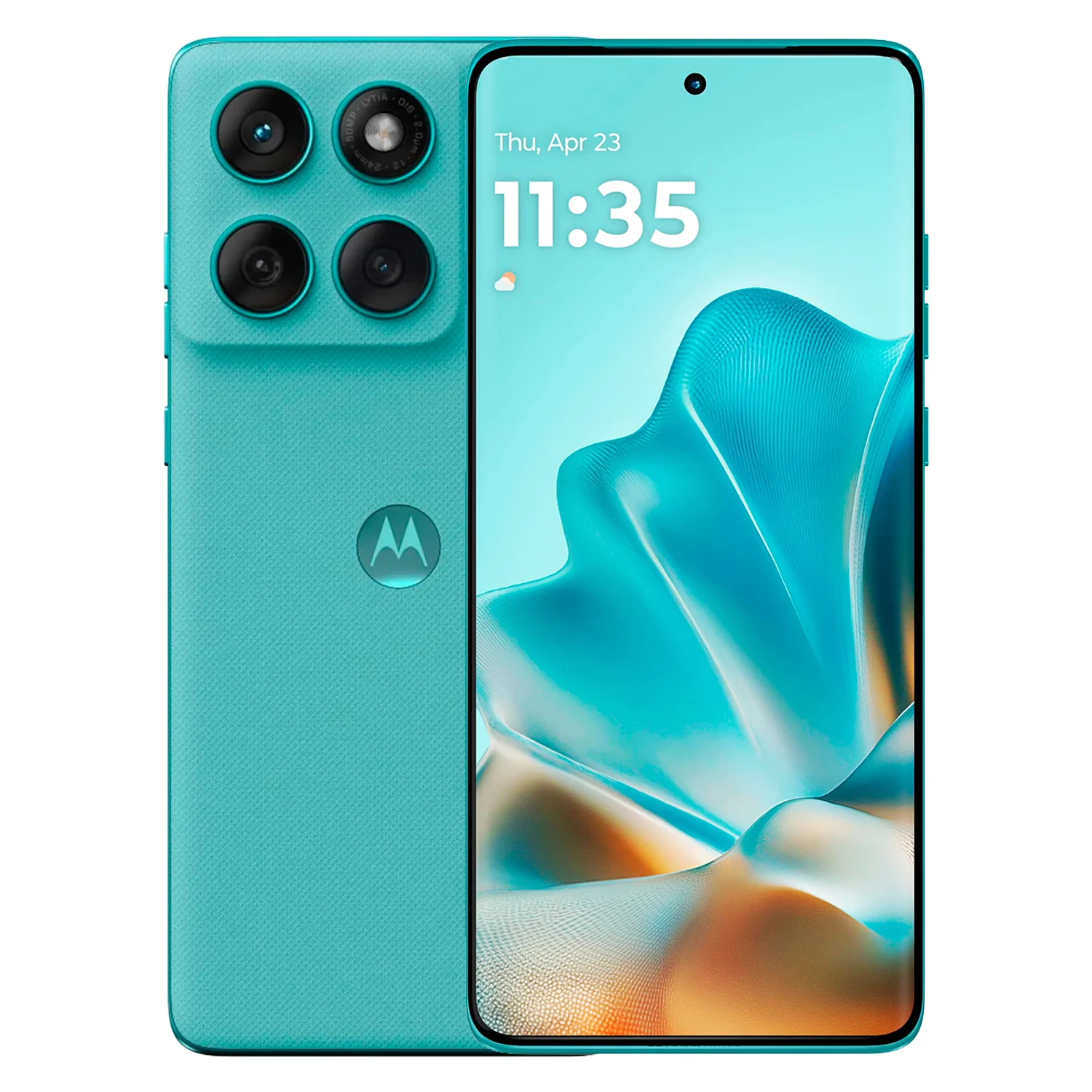 Smartphone Motorola Edge 60 Fusion 5G 2503-4 256GB 8GB RAM Dual SIM Tela 6.67" - Azul (Pantone Amazonite) (Caixa Slim)