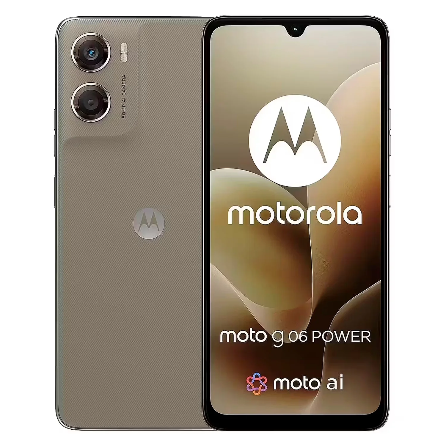Smartphone Motorola Moto G06 Power XT-2535-9 64GB 4GB RAM Dual SIM Tela 6.88" - Marrom (Caixa Slim)