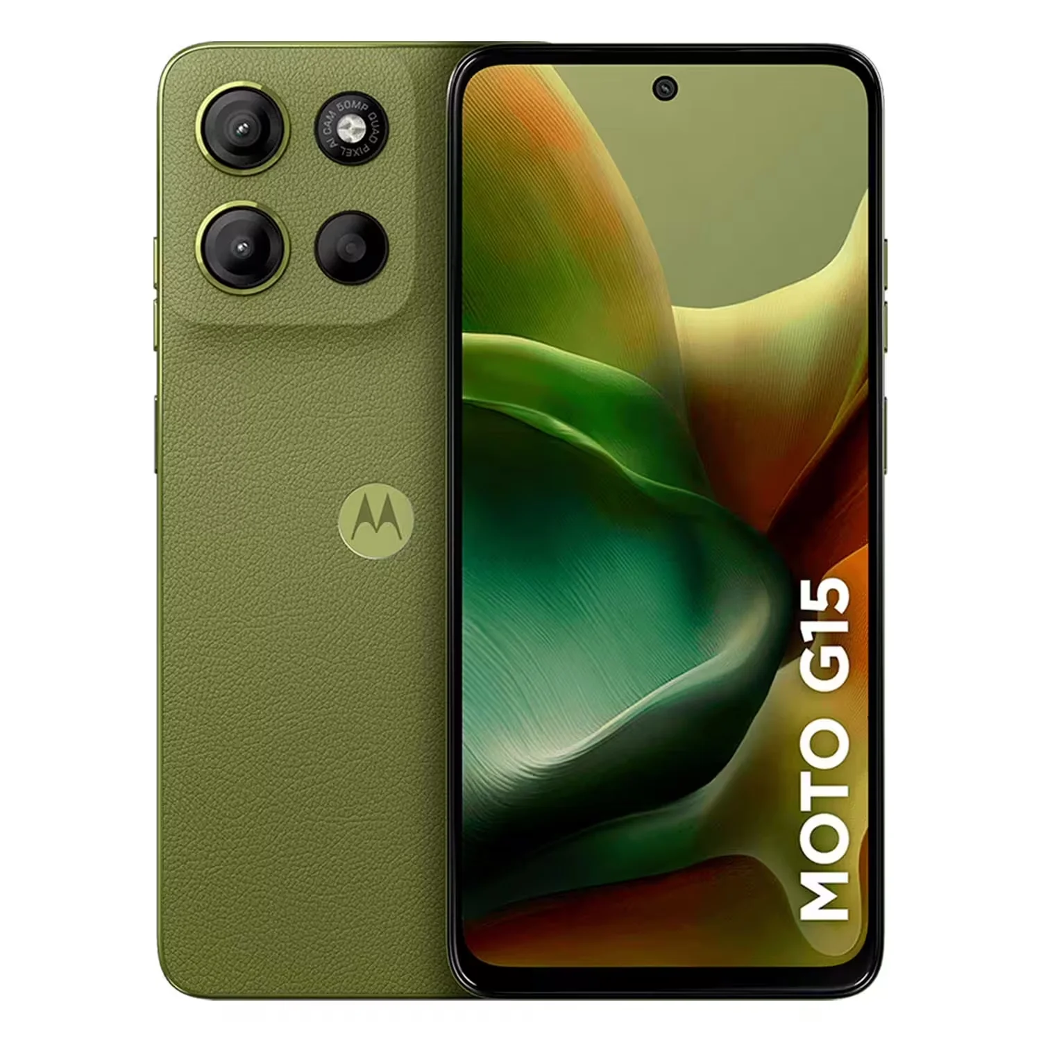 Smartphone Motorola Moto G15 XT-2521-4 256GB 8GB RAM Dual SIM Tela 6.7" - Verde