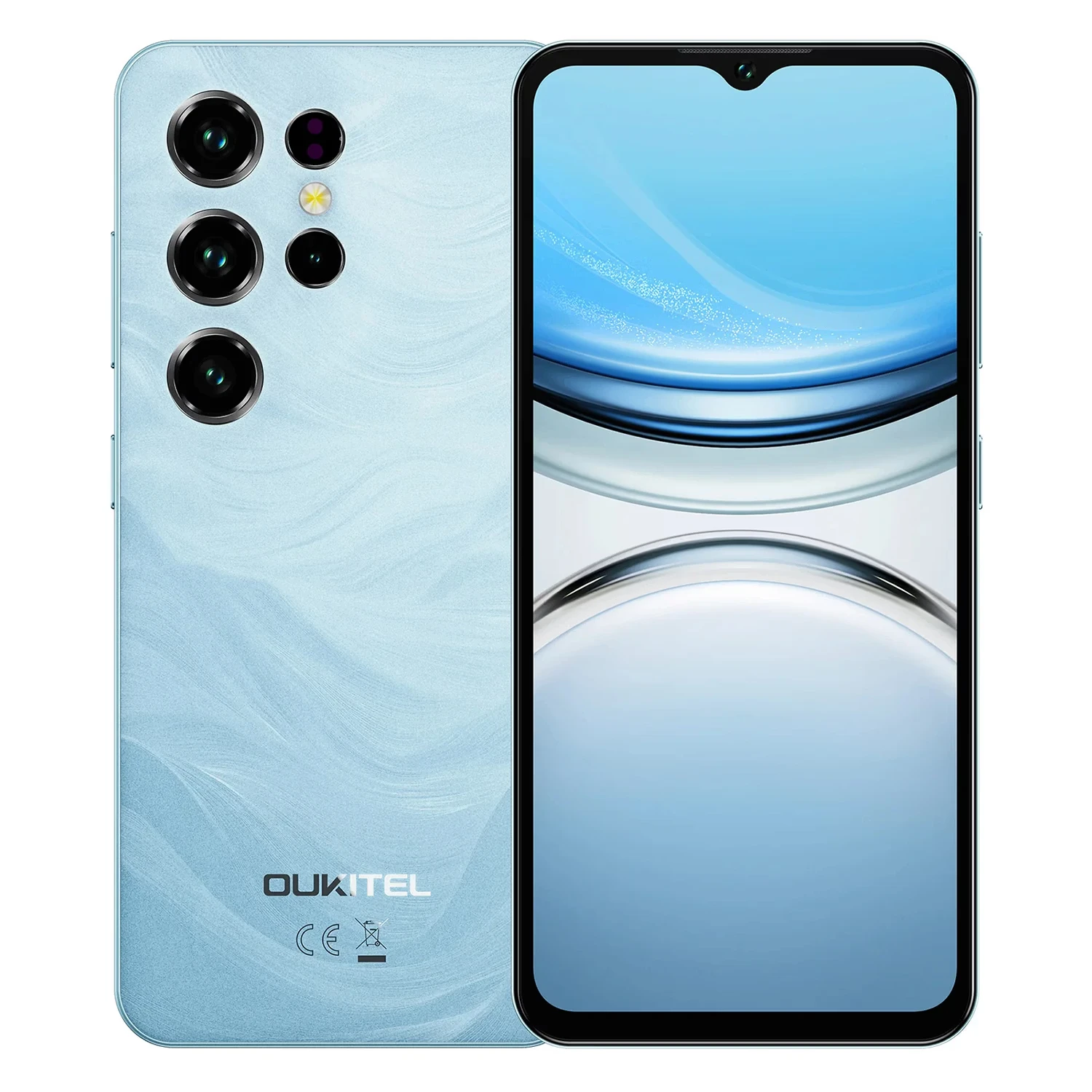 Smartphone Oukitel C2 256GB 4GB RAM Dual SIM Tela 6.52" - Azul