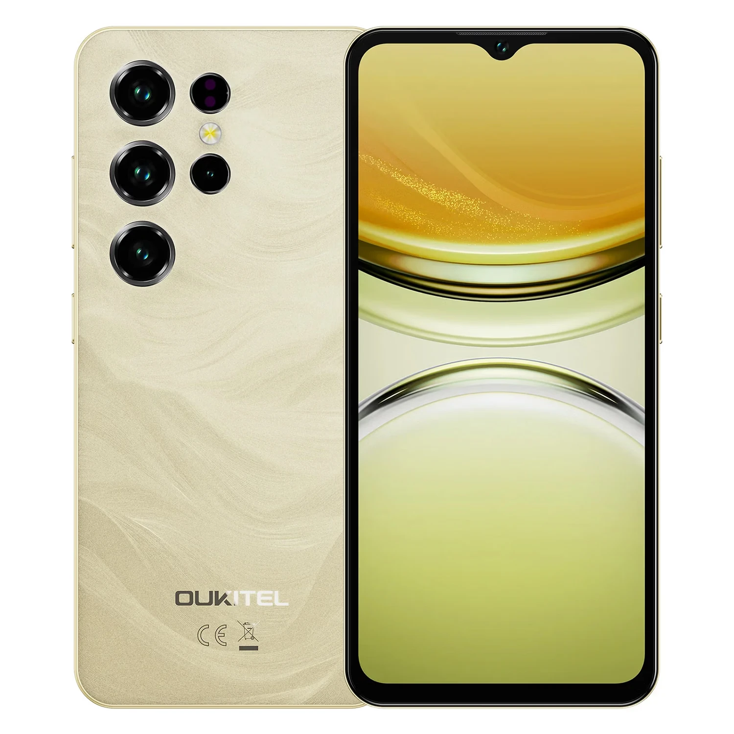 Smartphone Oukitel C2 256GB 4GB RAM Dual SIM Tela 6.52" - Dourado
