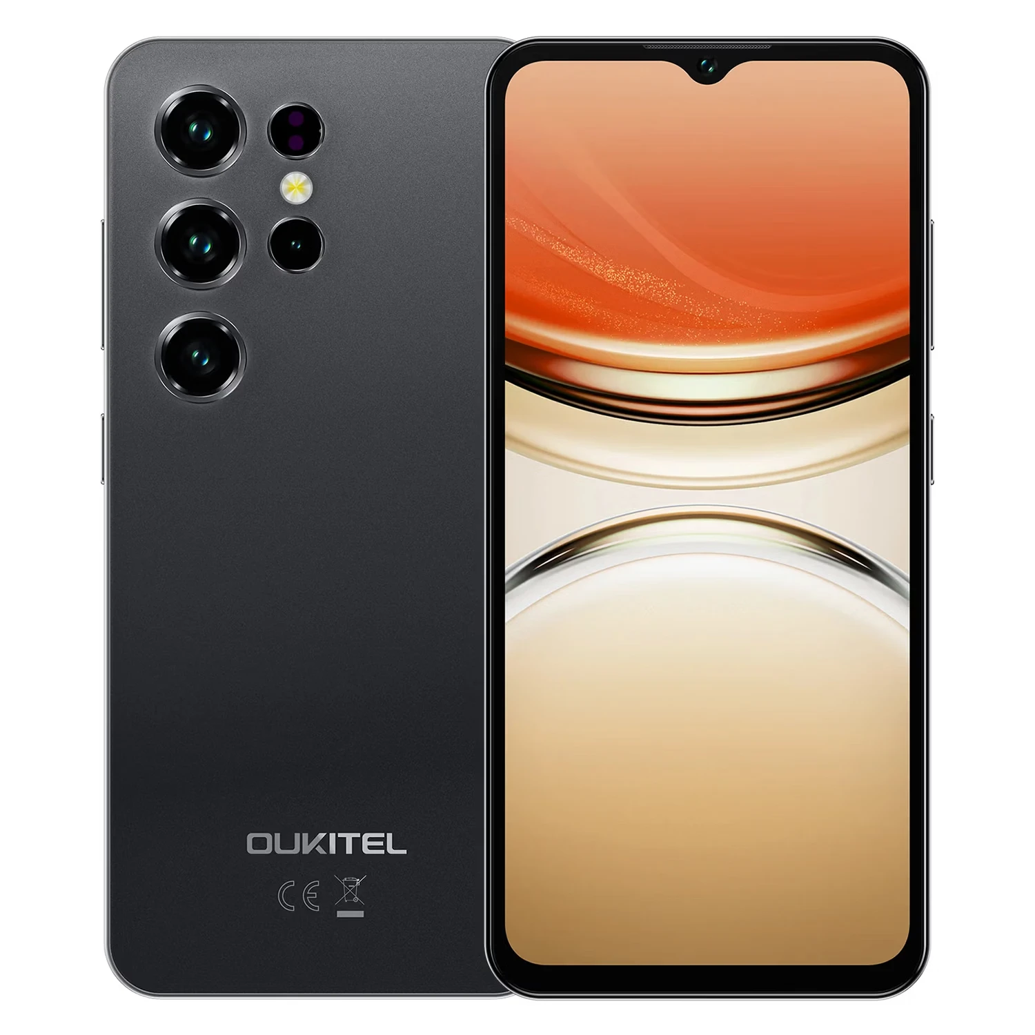 Smartphone Oukitel C2 256GB 4GB RAM Dual SIM Tela 6.52" - Preto