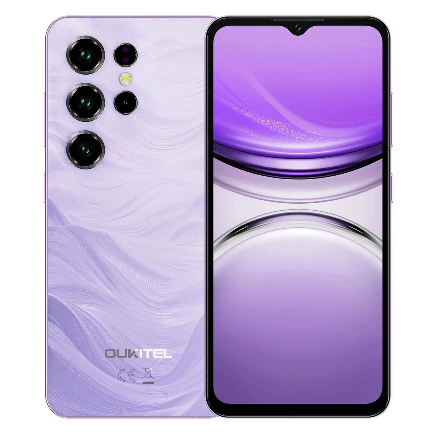 Smartphone Oukitel C2 256GB 4GB RAM Dual SIM Tela 6.52" - Roxo