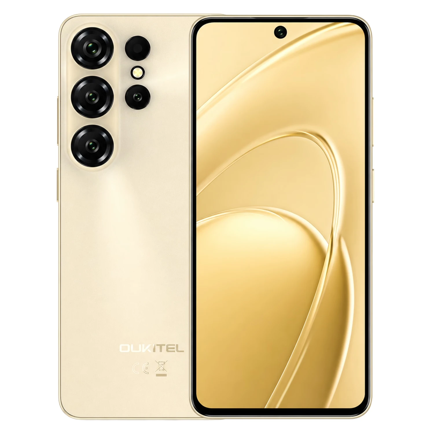 Smartphone Oukitel C26 128GB 4GB RAM Dual SIM Tela 6.63" - Dourado