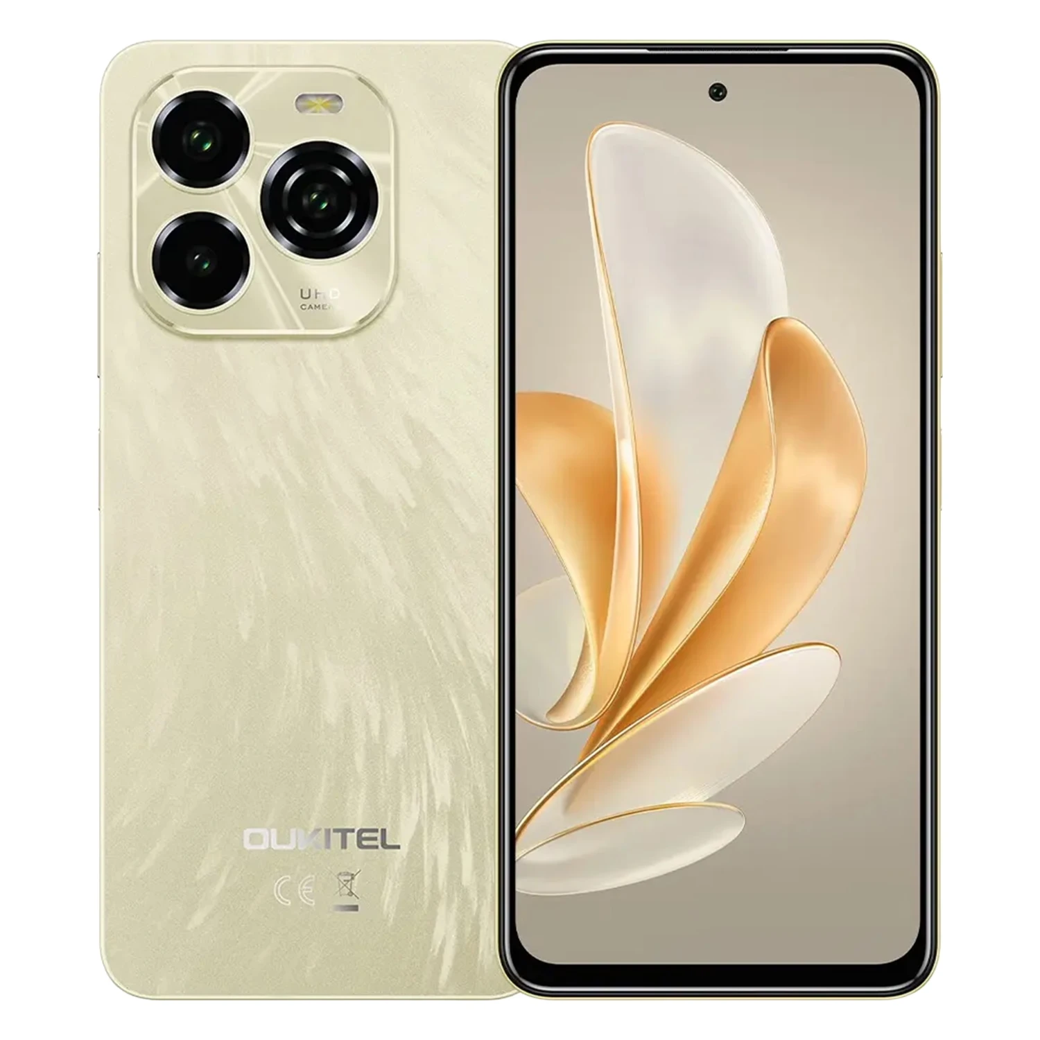 Smartphone Oukitel C65 128GB 4GB RAM Dual SIM Tela 6.7" - Dourado