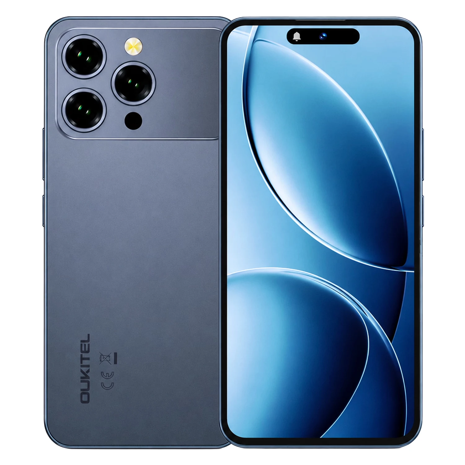 Smartphone Oukitel P1 Pro 256GB 4GB RAM Dual SIM Tela 6.7" - Azul