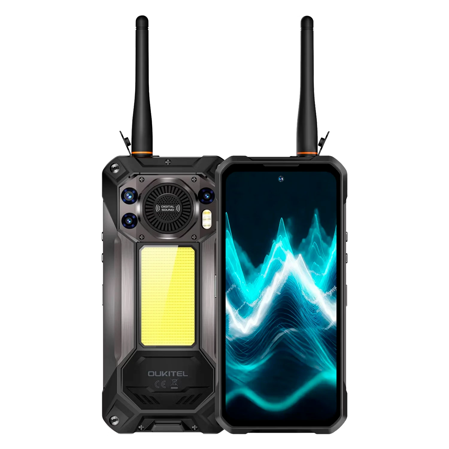 Smartphone Oukitel WP61 Plus 512GB 12GB RAM Dual SIM Tela 6.78" - Preto