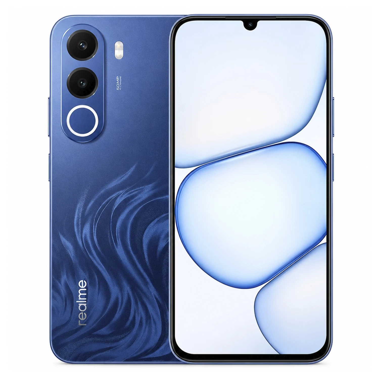 Smartphone Realme C100x RMX5366 256B 4GB RAM Dual SIM NFC Tela 6.8" - Azul (Anatel)