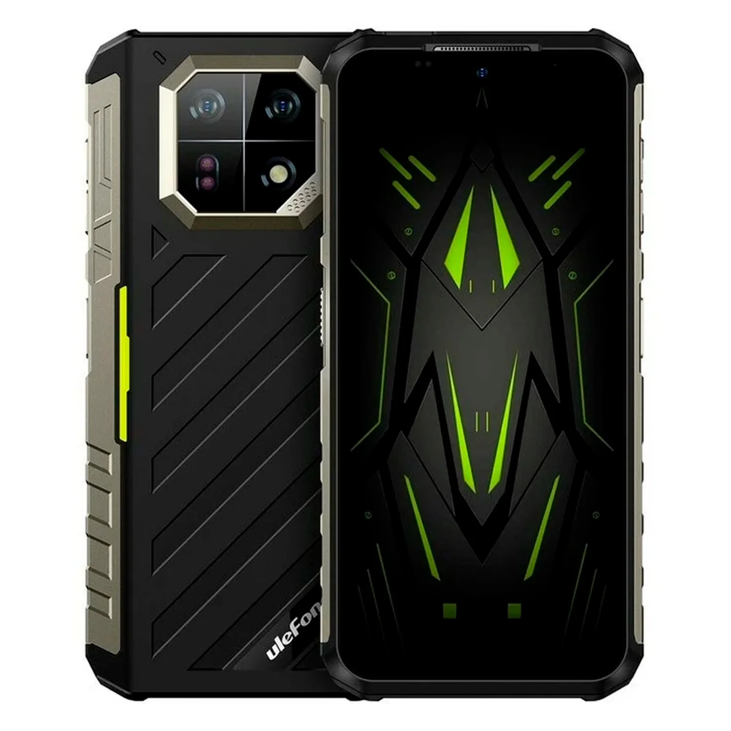 Smartphone Ulefone Armor 22 256GB 8GB RAM Dual SIM NFC Tela 6.58" - Verde