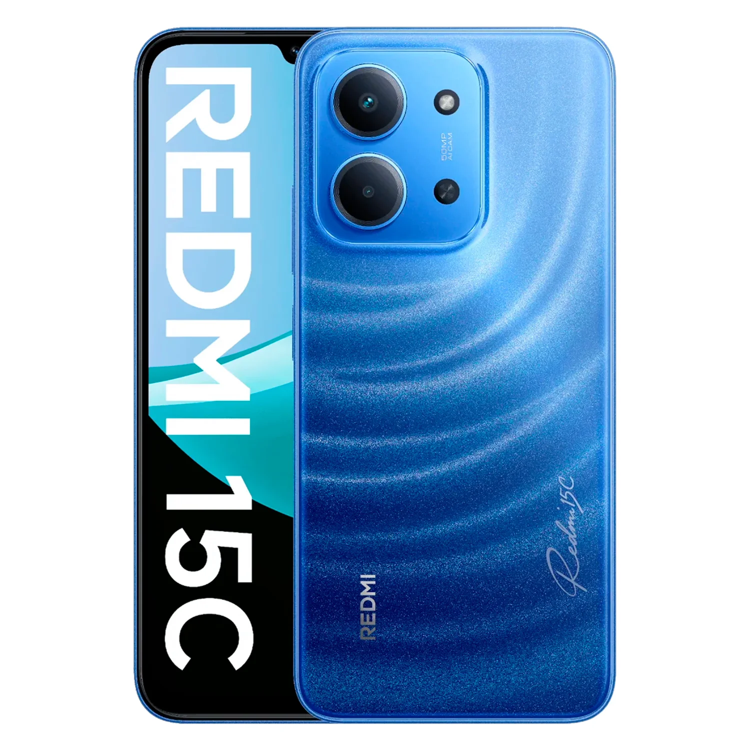 Smartphone Xiaomi Redmi 15C Global 128GB 6GB RAM Dual SIM Tela 6.9" - Azul (Lacre Pequeno)