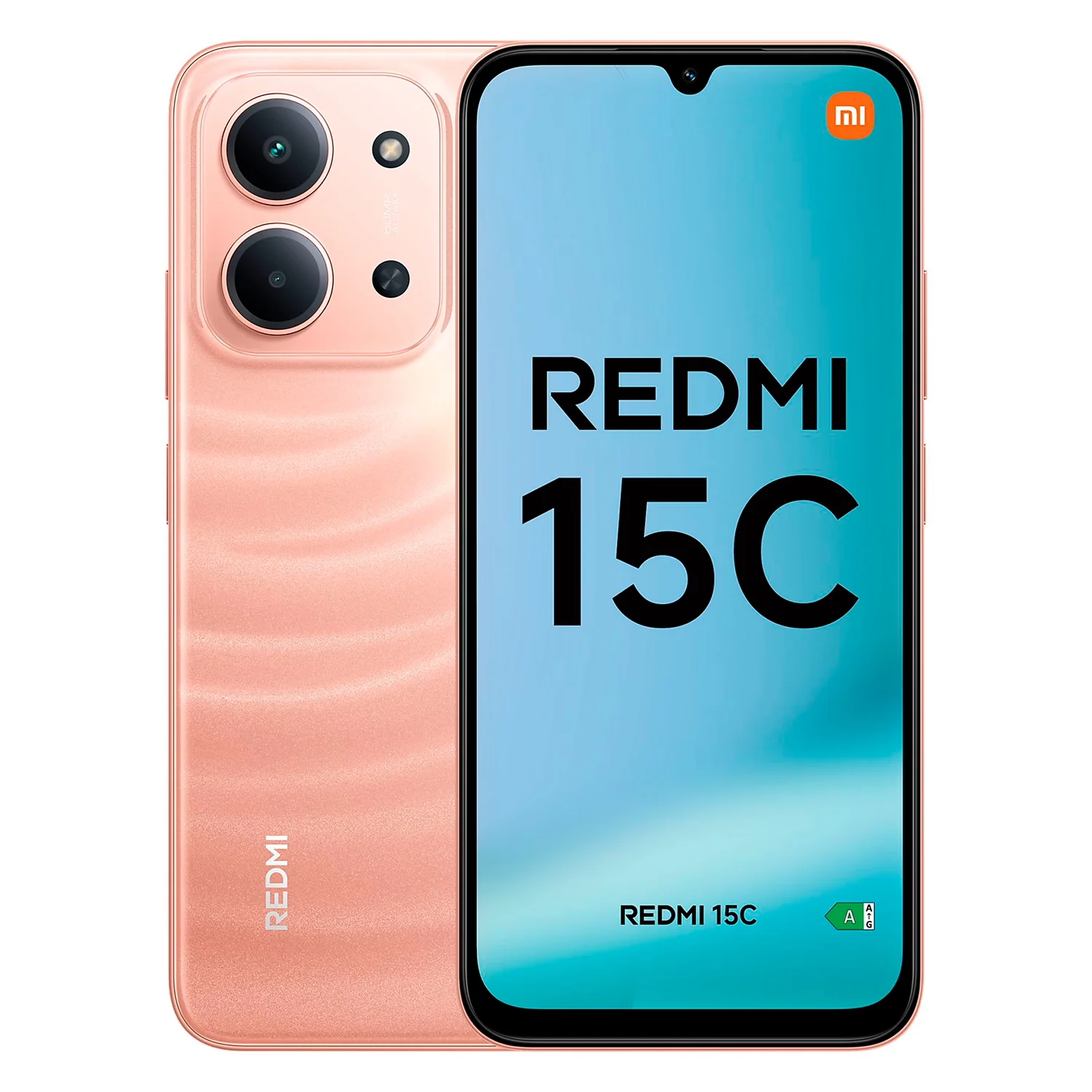 Smartphone Xiaomi Redmi 15C Global 256GB 4GB RAM Dual SIM Tela 6.9" - Laranja