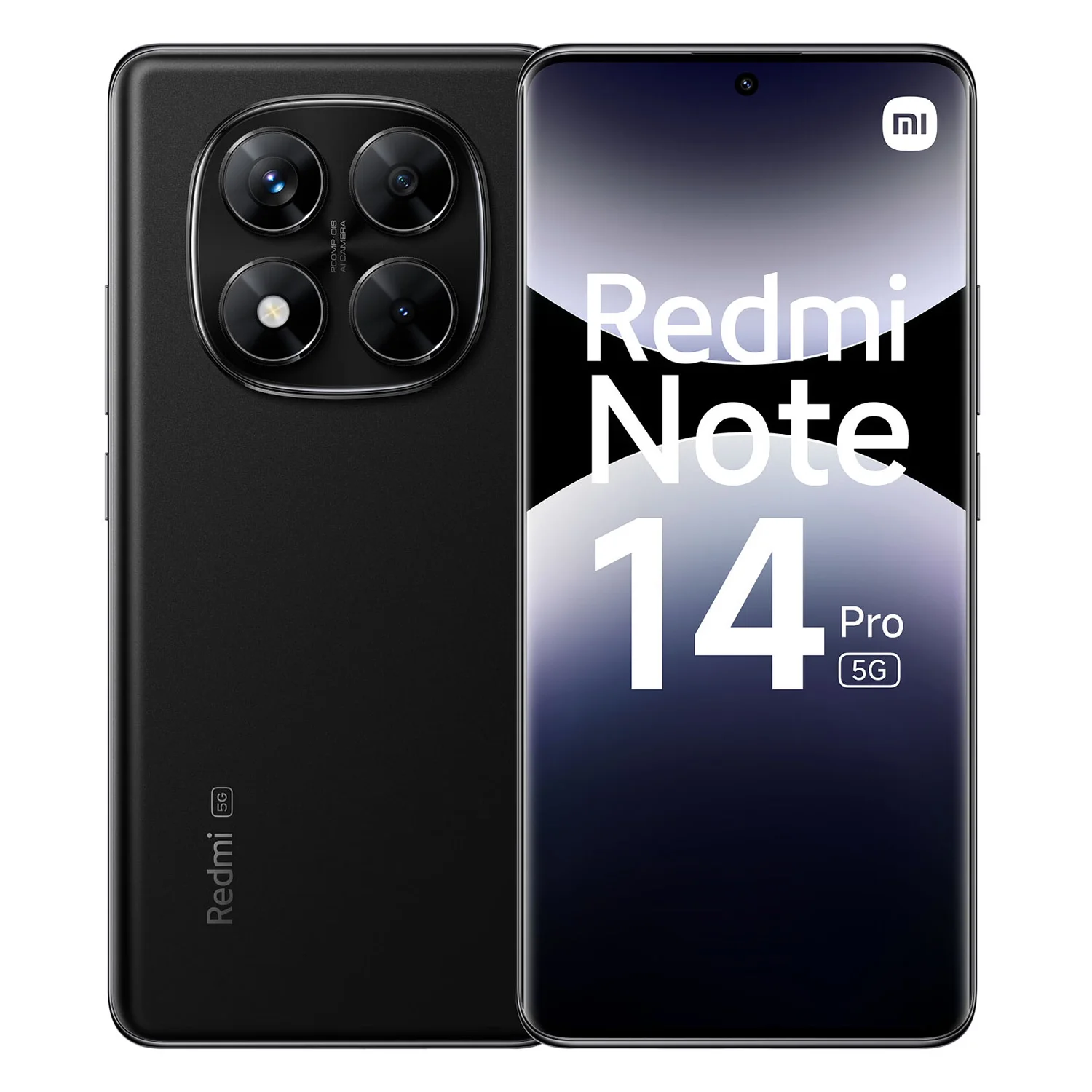 Smartphone Xiaomi Redmi Note 14 Pro 5G Global 256GB 8GB RAM Dual SIM Tela 6.67" - Preto (Lacre Pequeno)