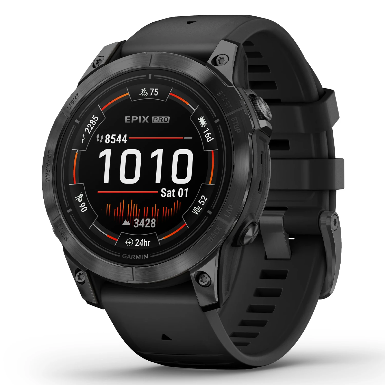 Smartwatch Garmin Epix Pro Gen 2 Saphire 51mm 010-02804-03 - Cinza
