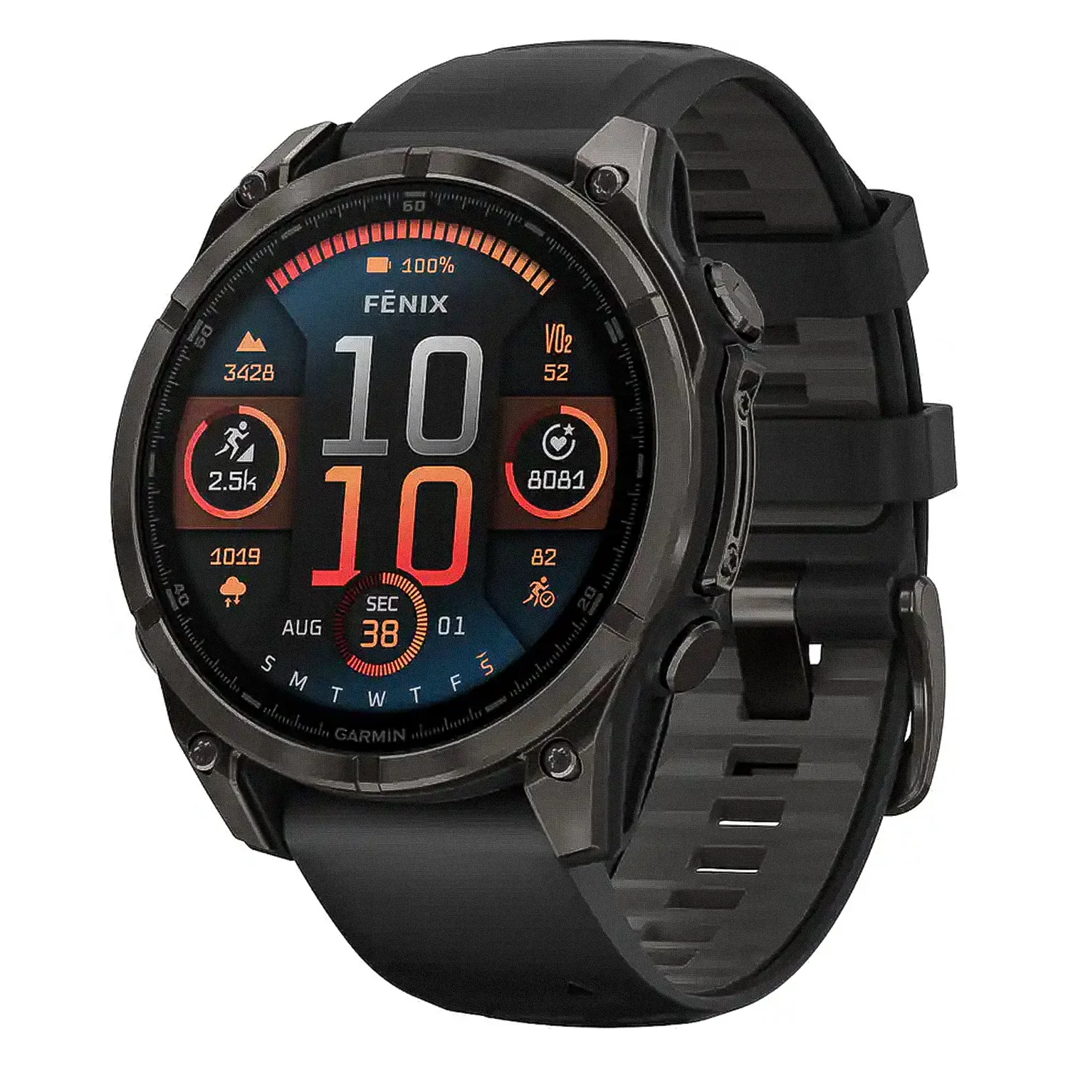 Smartwatch Garmin Fenix 8 010-02904-20 47mm - Preto