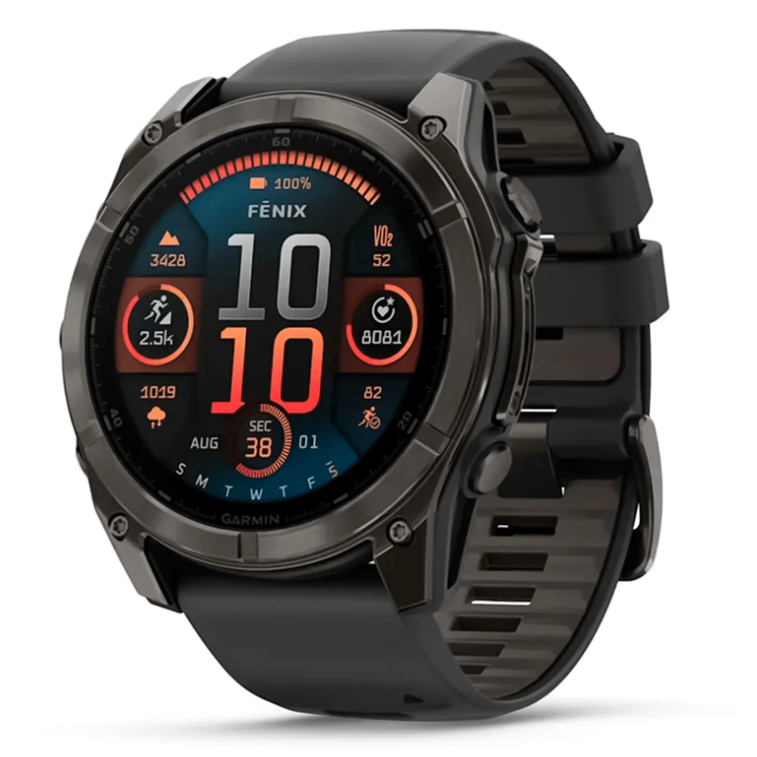 Smartwatch Garmin Fenix 8 010-02905-20 51mm - Preto