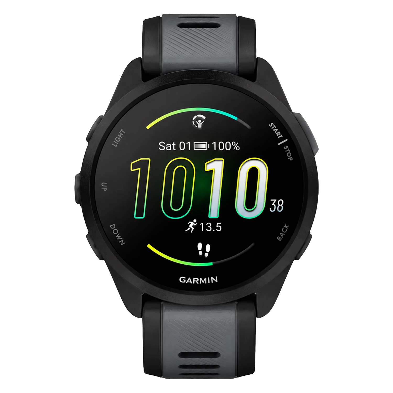 Smartwatch Garmin Forerunner 165 010-02863-AA/AC - Preto e Cinza