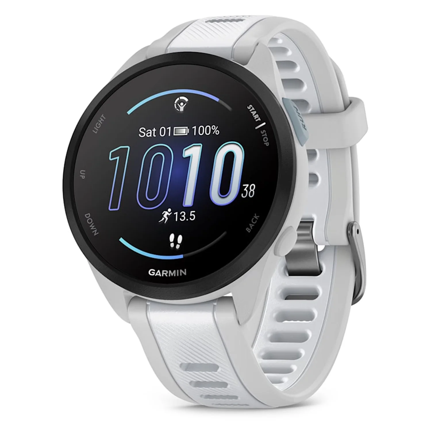 Smartwatch Garmin Forerunner 165 010-02863-AD - Branco
