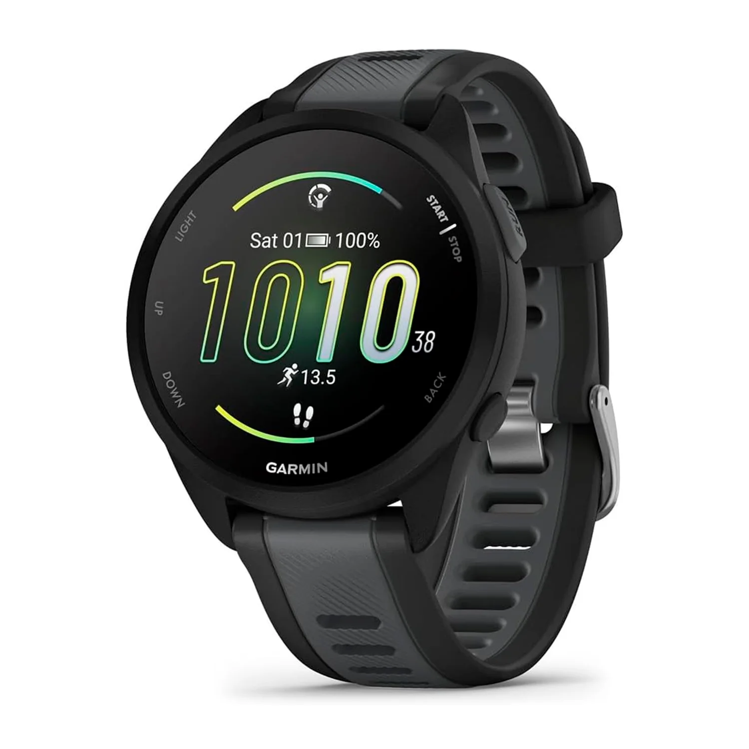 Smartwatch Garmin Forerunner 165 Music 010-02863-30 - Preto
