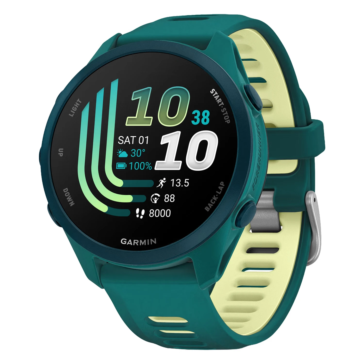 Smartwatch Garmin Forerunner 170 Music 010-03920-12 - Verde