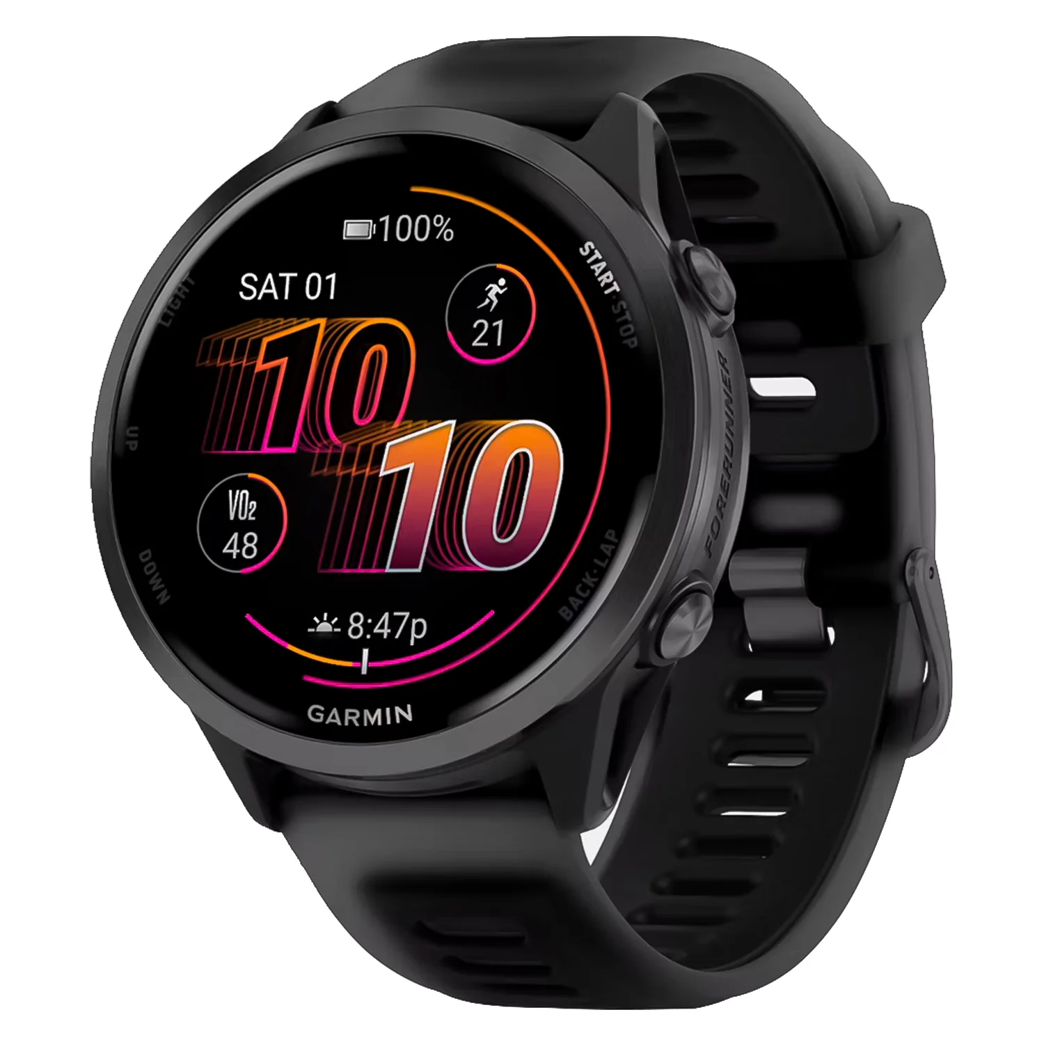 Smartwatch Garmin Forerunner 570 47mm 010-02971-00 - Preto