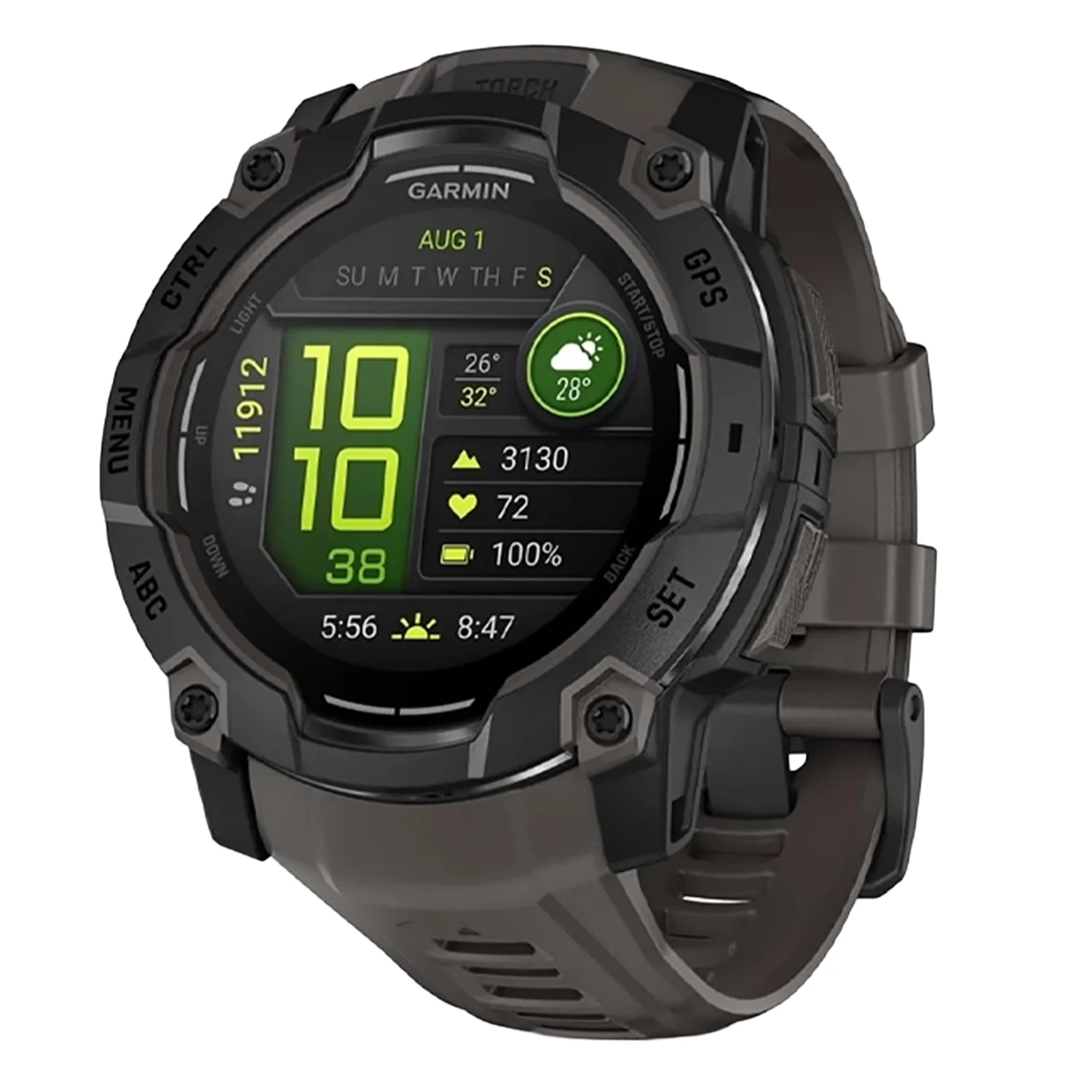 Smartwatch Garmin Instinct 3 010-03020-00 50mm - Preto
