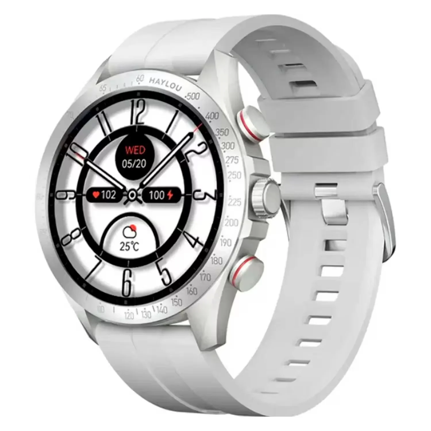 Smartwatch Haylou Solar Pro LS18 22mm - Prata