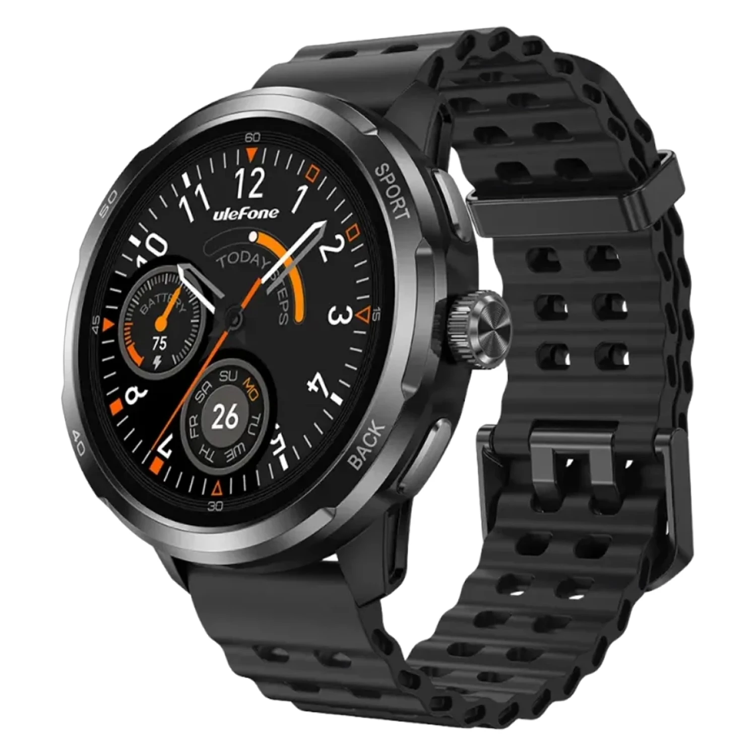 Smartwatch Ulefone Armor Pro Amoled - Preto