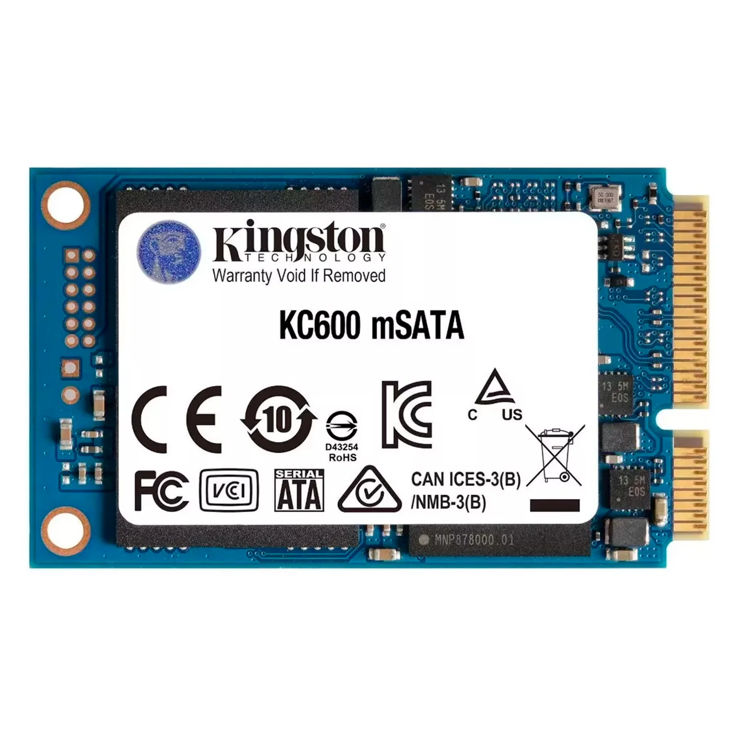 SSD Kingston KC600 256GB 2.5" SATA 3 - SKC600MS/256G