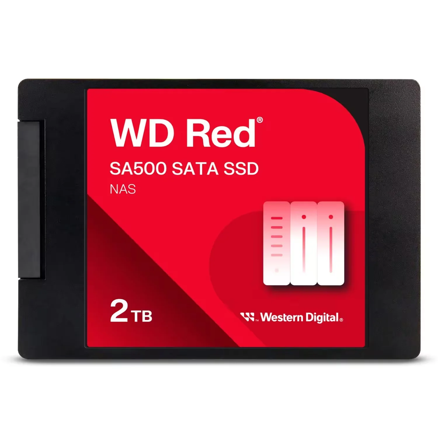 SSD Lexar Western Digital WD Red SA500 Red 2TB 2.5" SATA para NAS - WDS200T2R0A