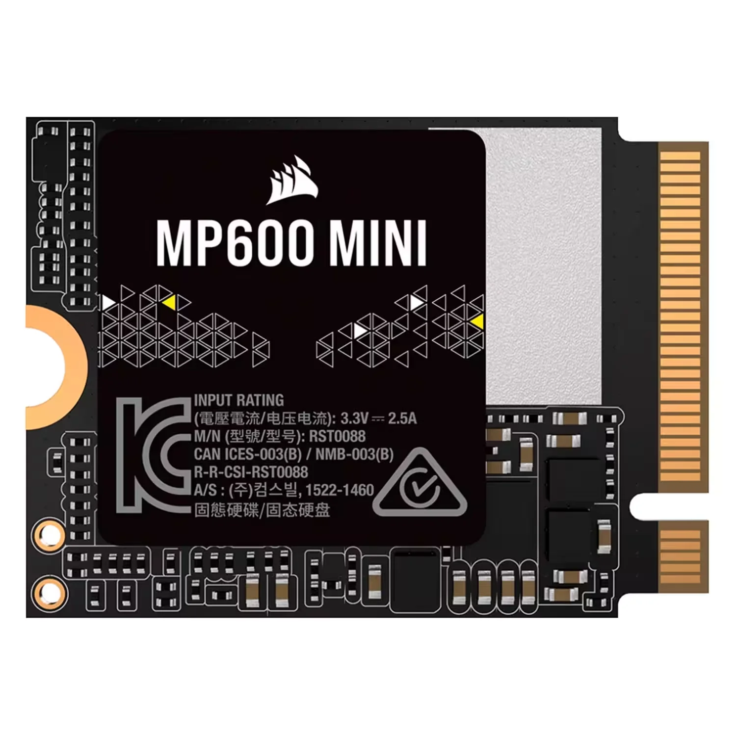 SSD M.2 Corsair MP600 Mini 2TB NVMe PCIe Gen 4 - CSSD-F2000GBMP600MNR2