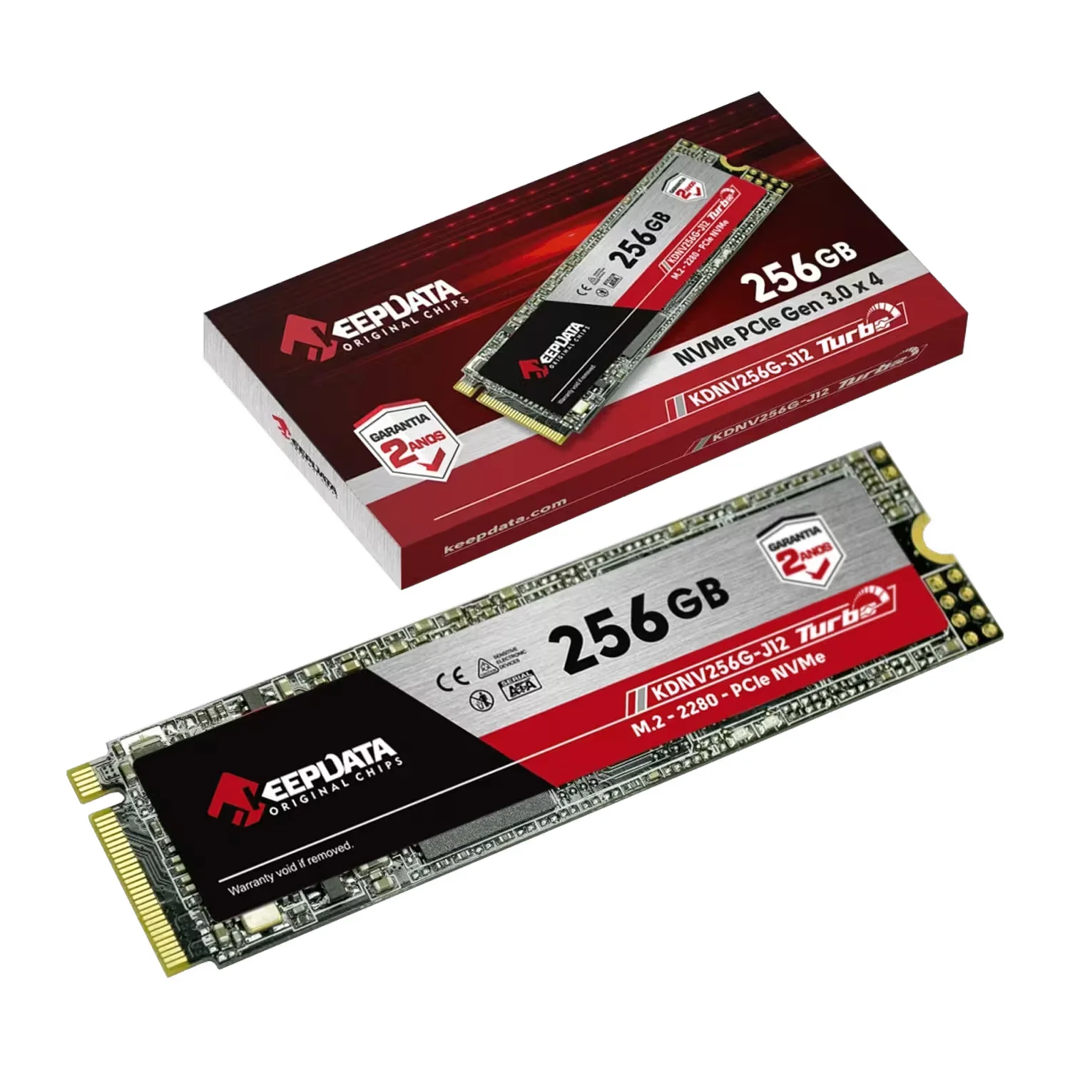 SSD M.2 Keepdata 256GB NVMe PCIe 3.0 - KDNV256G-J12