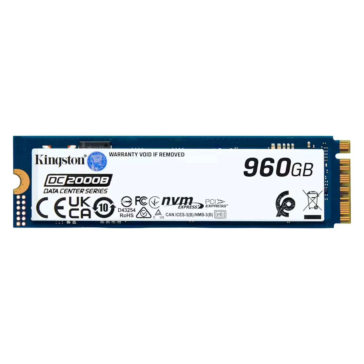 SSD M.2 Kingston 960GB NVMe PCIe Gen 4 - SEDC2000BM8/960G