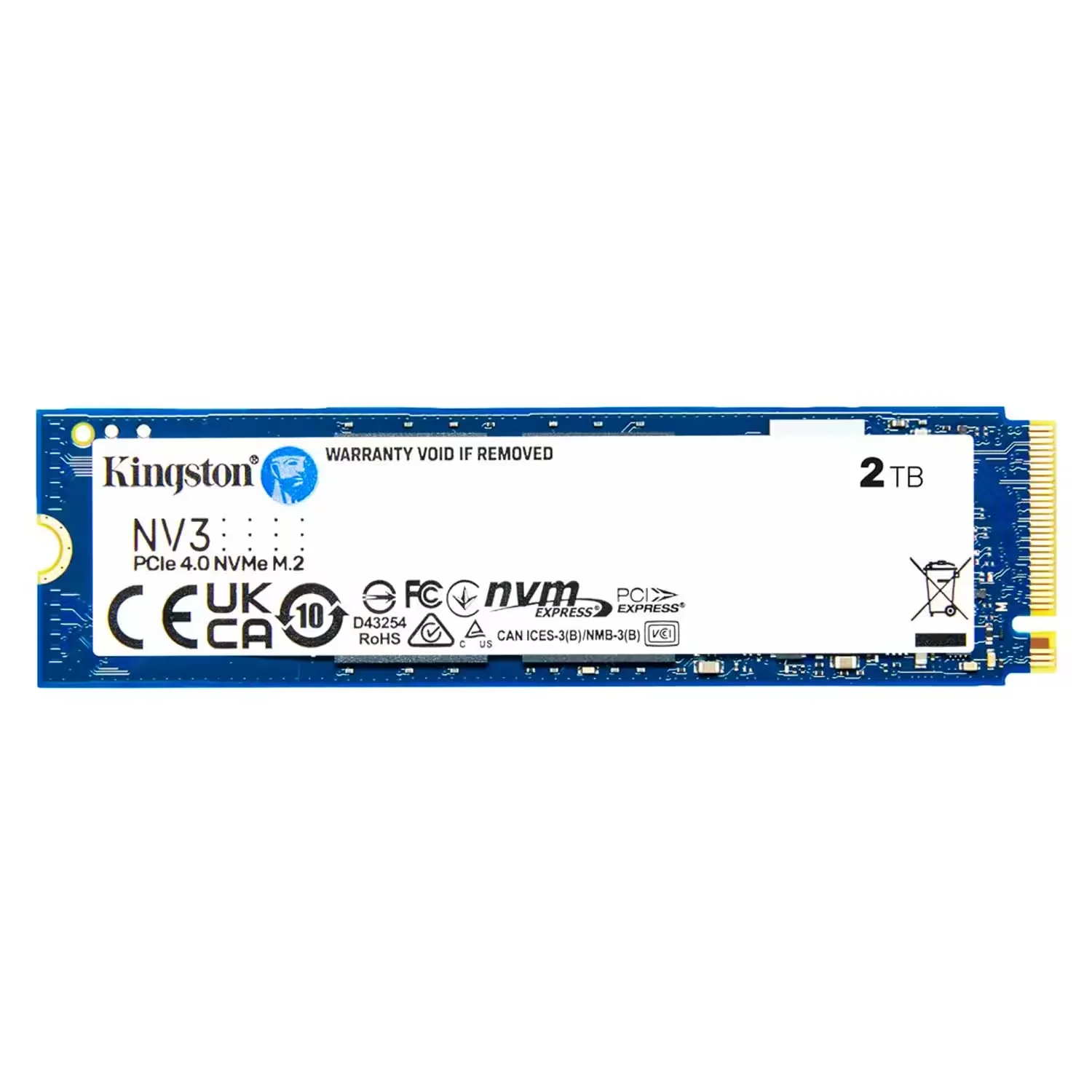 SSD M.2 Kingston NV3 2TB NVMe PCIe 4.0 - SNV3S/2000G