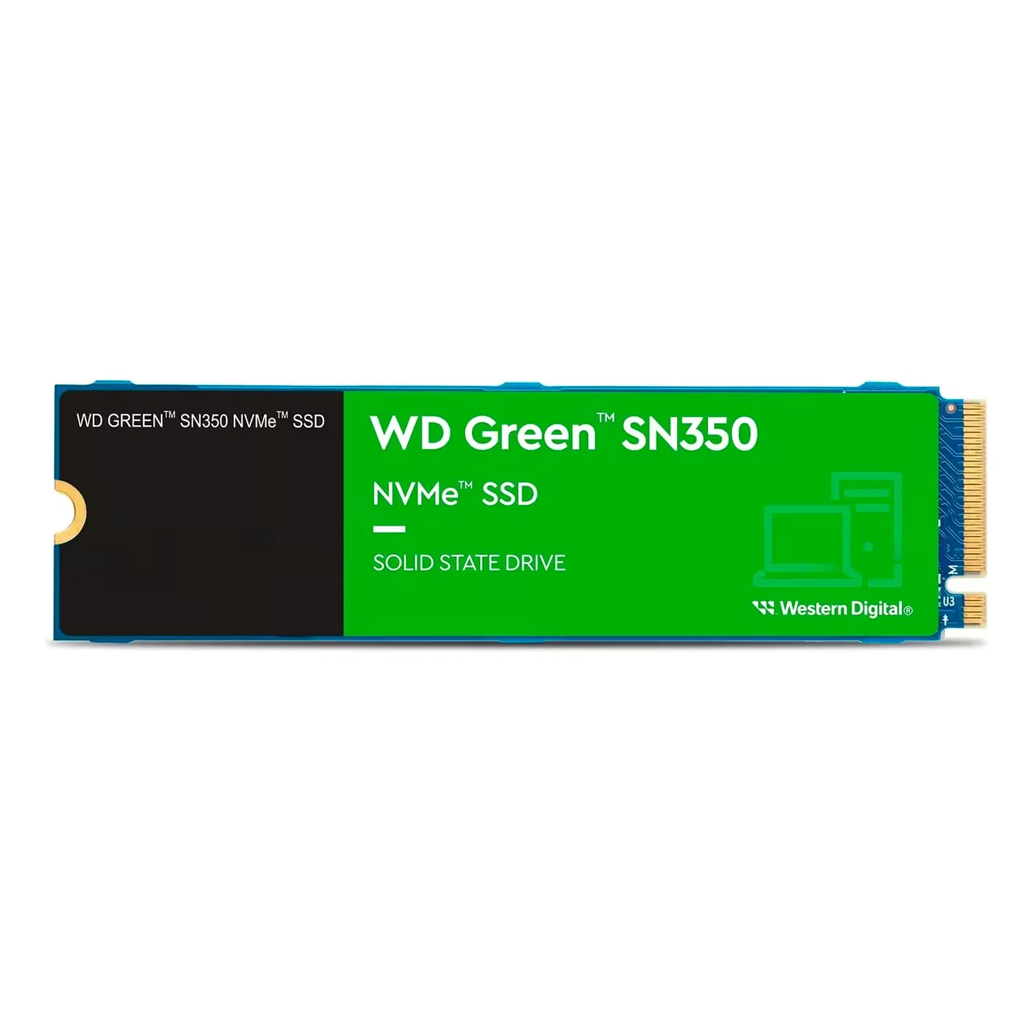 SSD M.2 Western Digital SN350 Green 250GB NVME - WDS250G2G0C