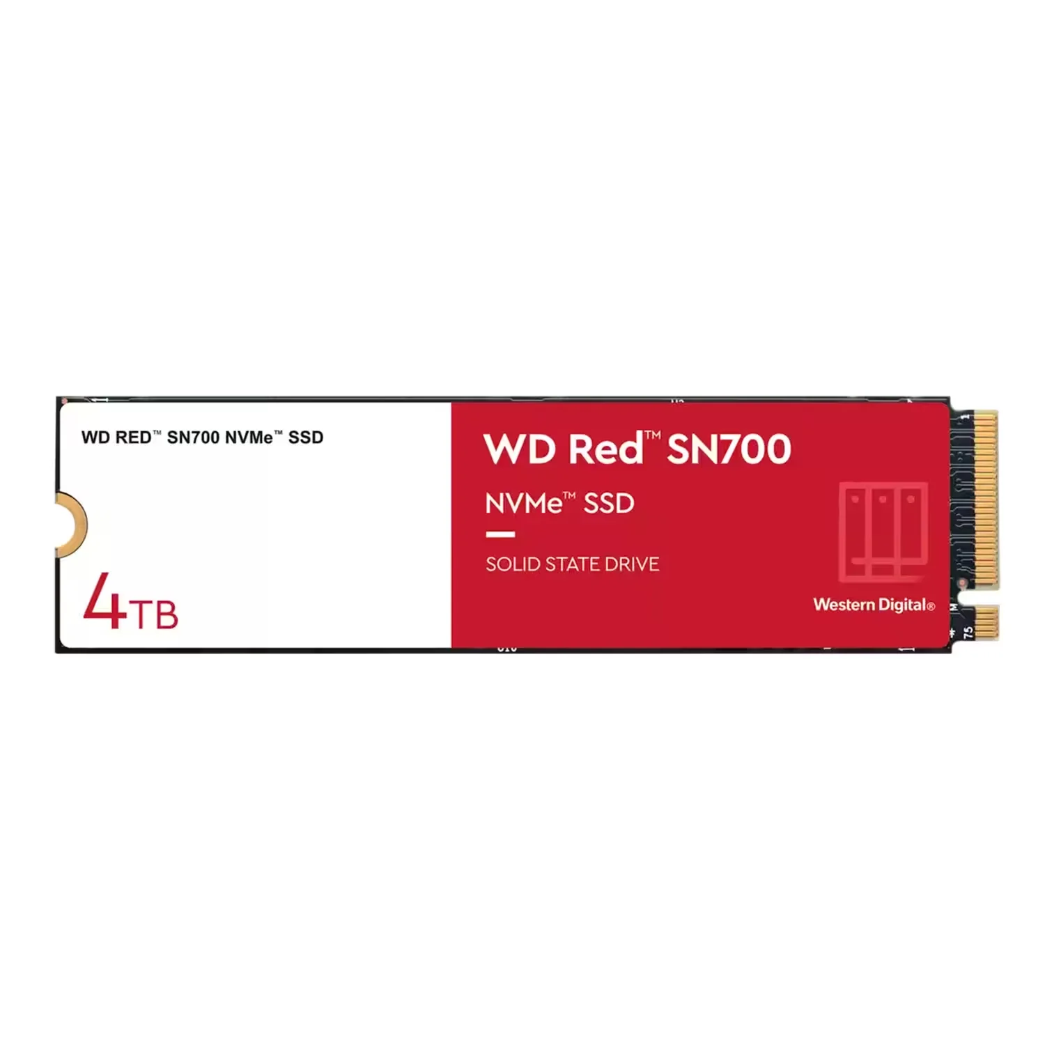SSD M.2 Western Digital SN700 Red 4TB NVME Gen 3 - WDS400T1R0C