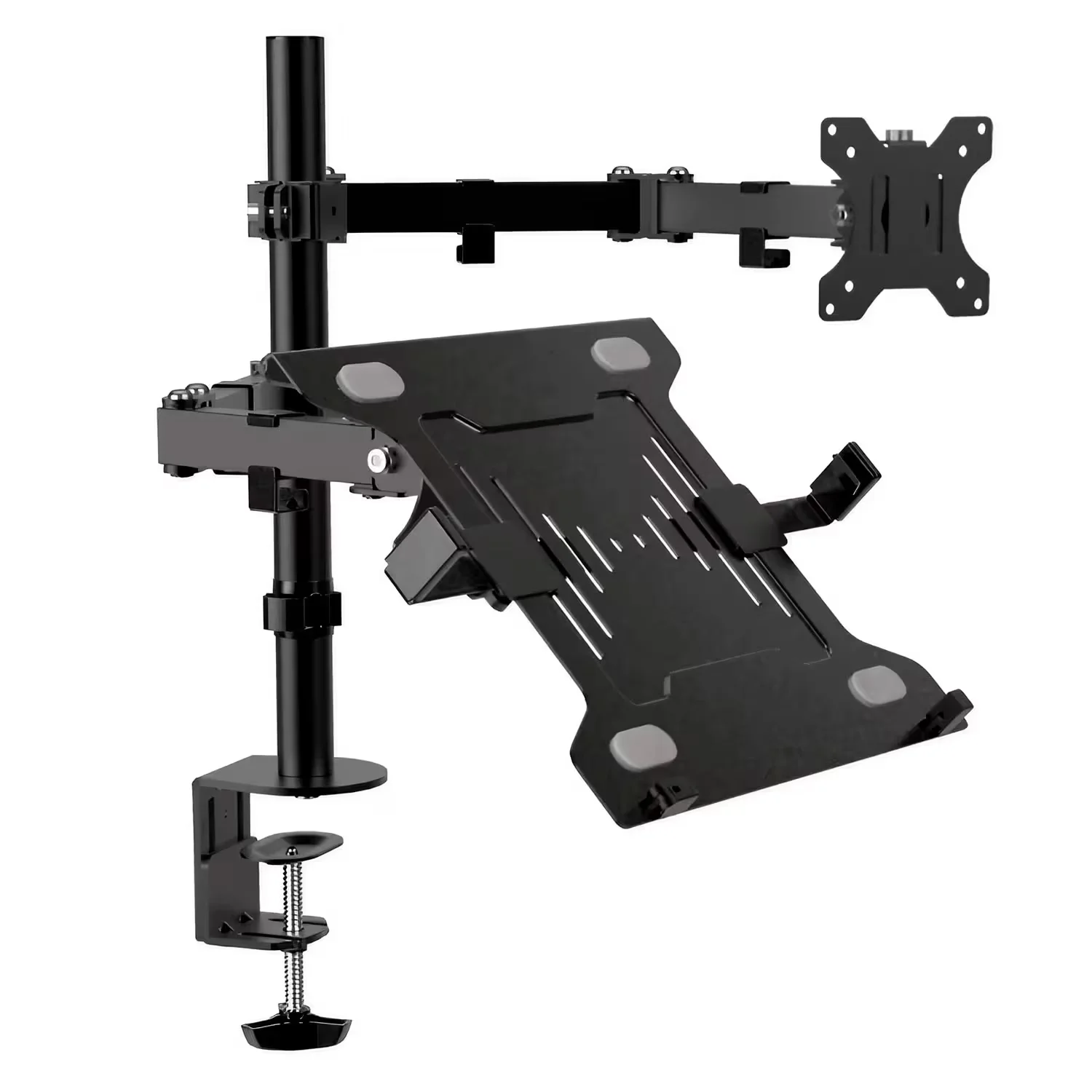 Suporte Articulado Klip Xtreme KMM-301 32" até 15.6" para Monitor e Notebook - Preto