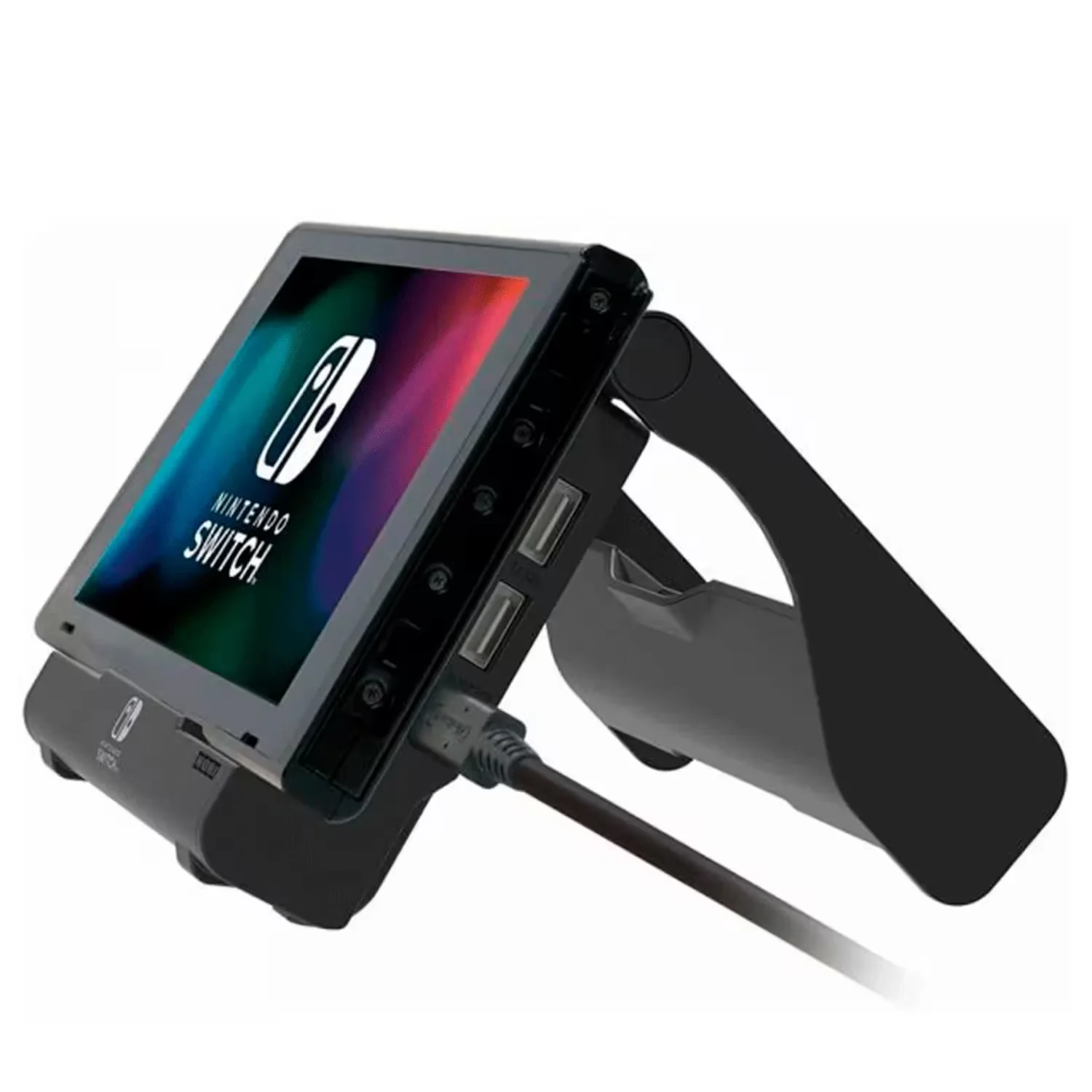 Suporte Playstand Hori Multiport USB HUB para Nintendo Switch - Preto