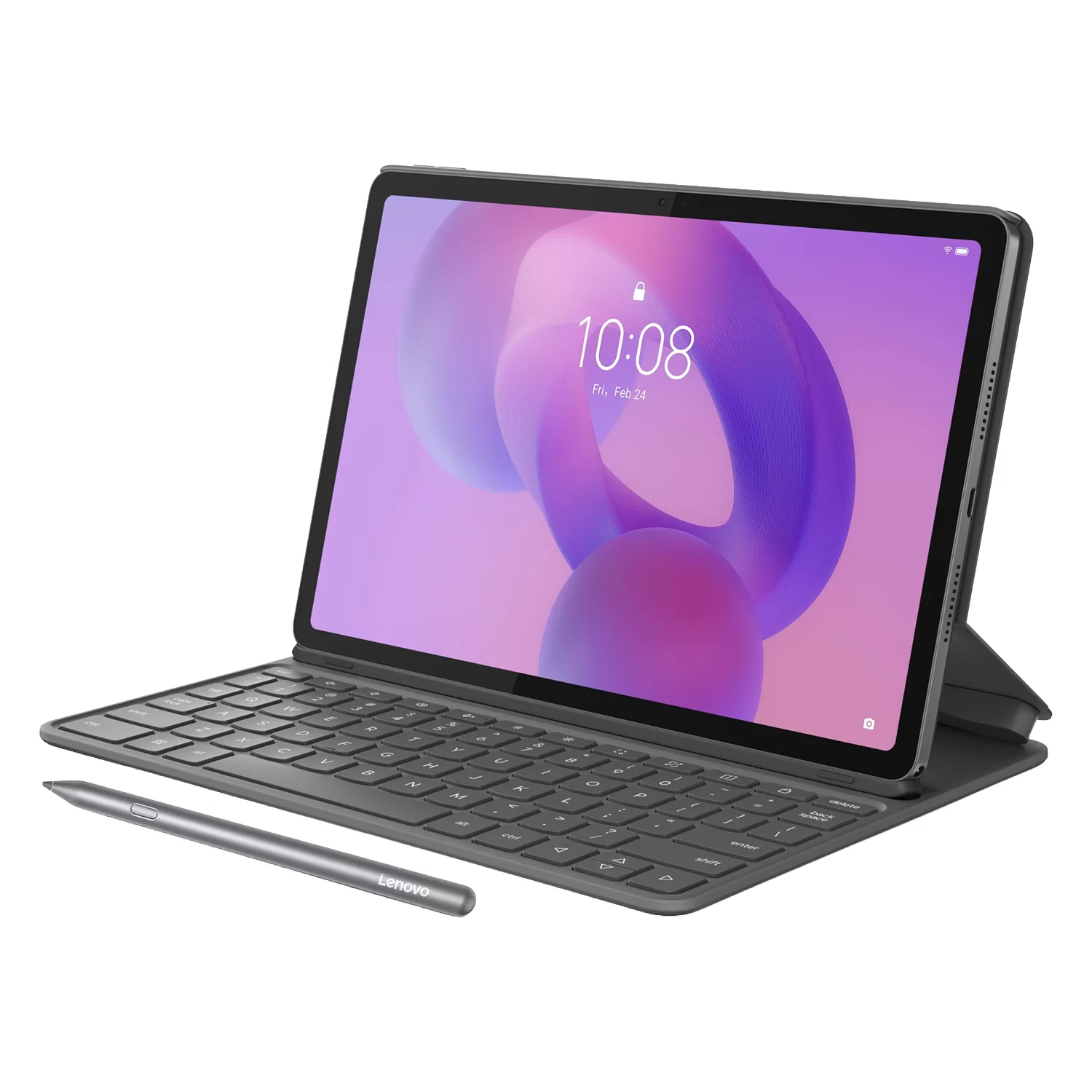 Tablet Lenovo Idea Tab TB-336ZU Tela 11" 256GB 8GB RAM + Teclado + Capa + Caneta - Cinza