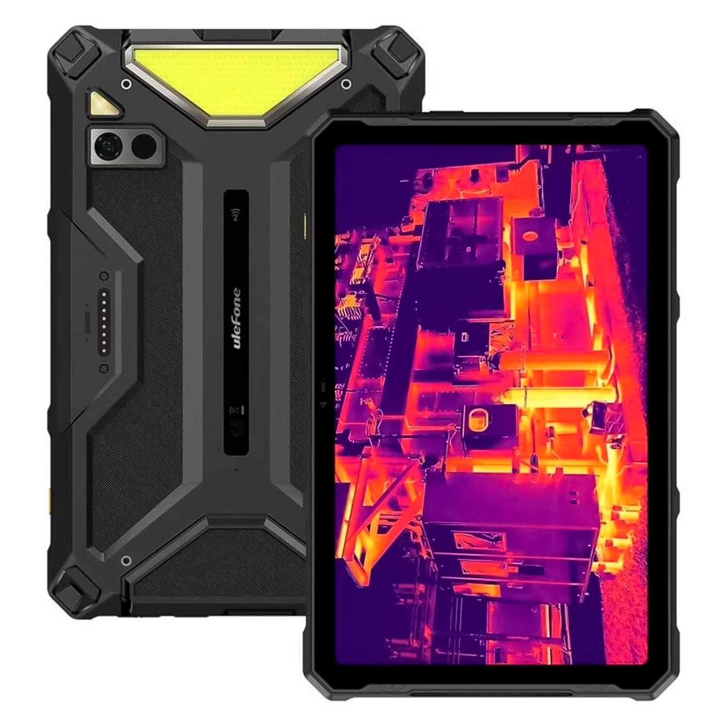 Tablet Ulefone Armor Pad 4 Ultra Thermal Version 5G Tela 10" 256GB 8GB RAM - Preto