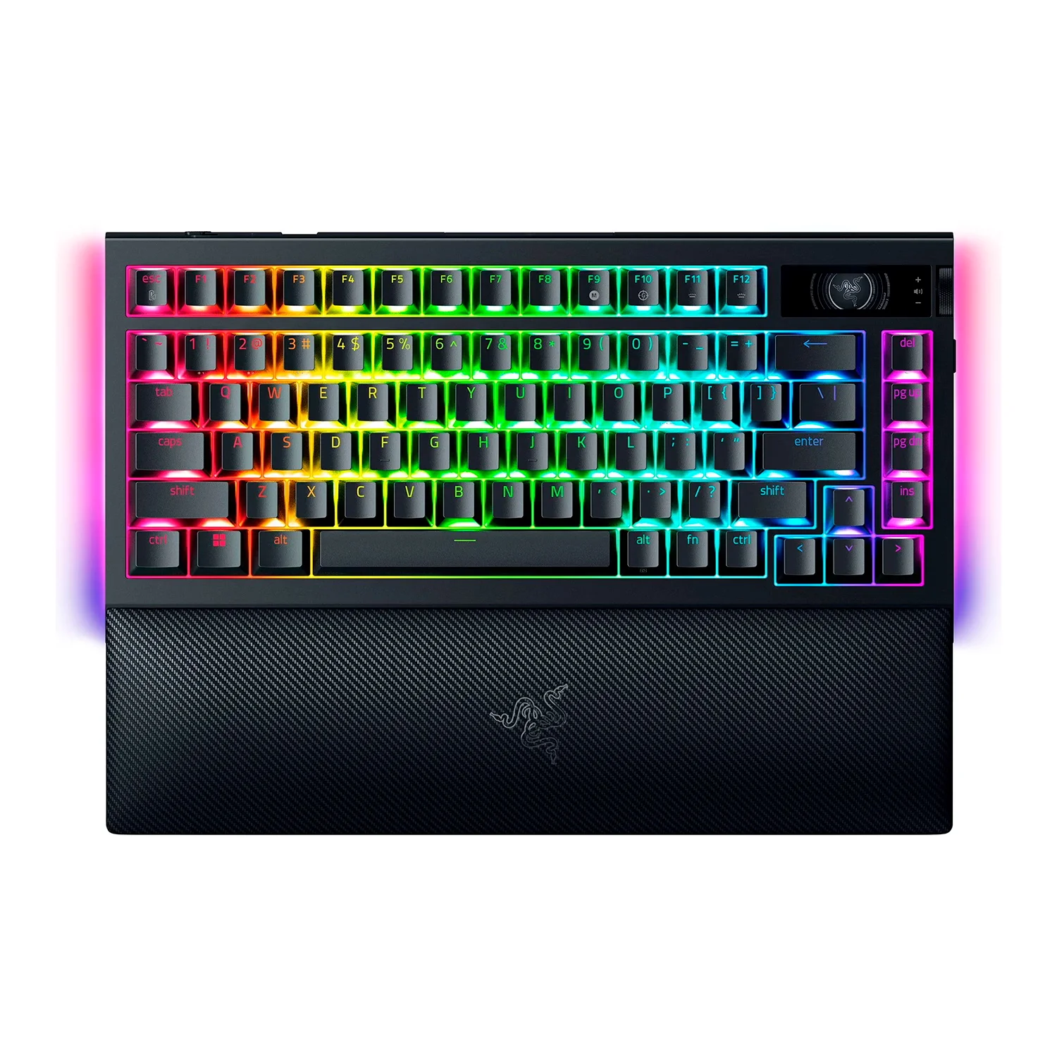 Teclado Gamer Razer BlackWidow V4 Pro Chroma RGB com Fio - Preto RZ03-05130200-R3U1 (US)