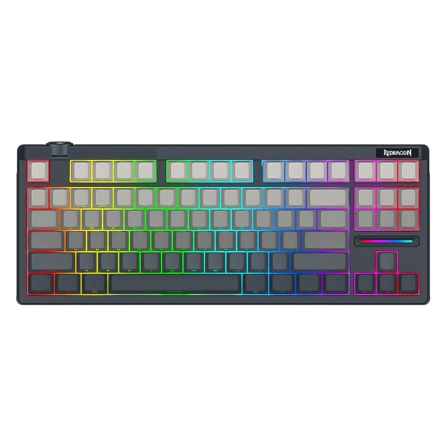 Teclado Gamer Redragon Otiim Pro K729SP RGB Sem Fio - Preto