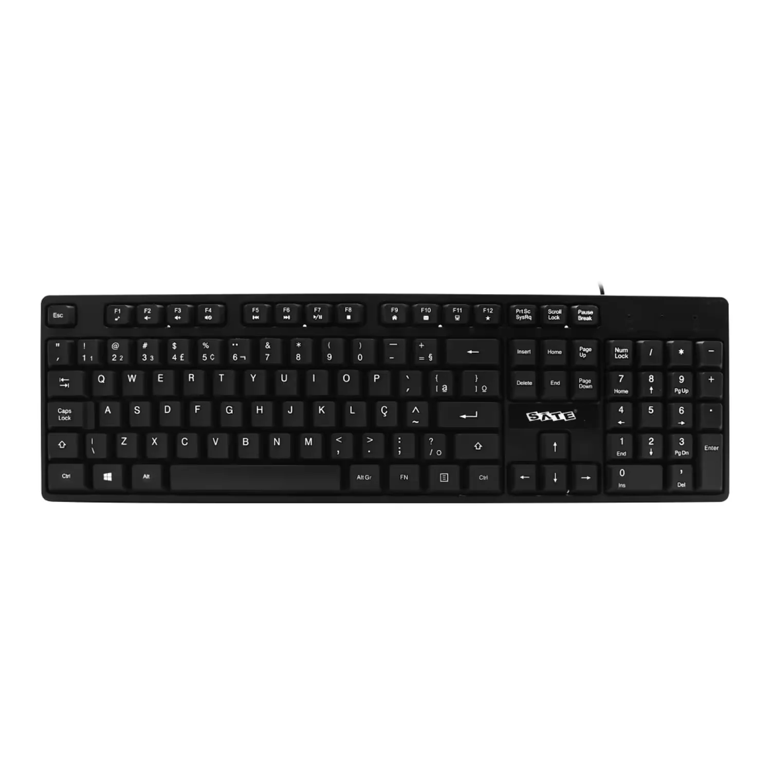 Teclado Satellite K-921 USB Português - Preto